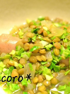 mソーセージとレンズ豆の煮込み-レシピのメイン写真