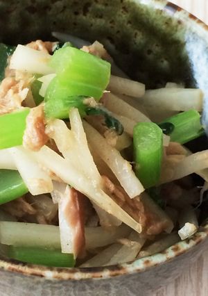 大根とシーチキン炒め(*･ω･*)-レシピのメイン写真