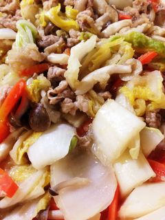 白菜と豚肉の白だしみぞれ煮-レシピのメイン写真