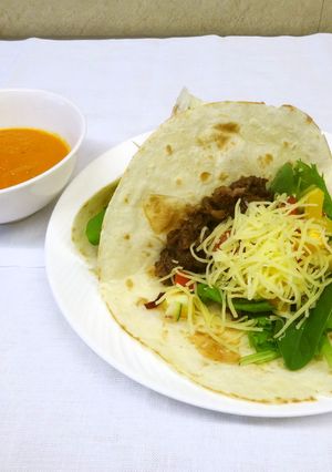 野菜たっぷりトルティーヤ-レシピのメイン写真