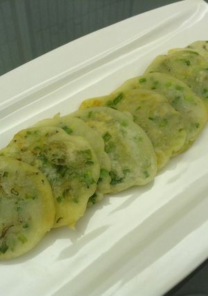 冷めても美味しい♡一口おやつチヂミ-レシピのメイン写真