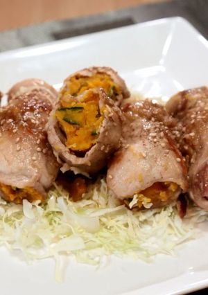 しょうが焼き～カボチャアレンジ～-レシピのメイン写真