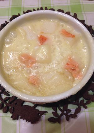 お餅明太子ココットカマン-レシピのメイン写真