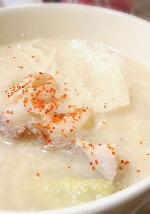 寒い冬に！豆乳味噌ごまスープ-レシピのメイン写真