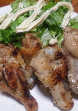 安心手羽元焼きd(^-^)-レシピのメイン写真