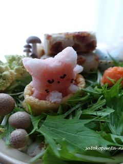 大根おろしアートダンボールの猫ちゃん♪-レシピのメイン写真
