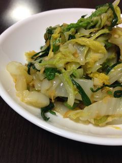 白菜とニラで簡単ナムル-レシピのメイン写真