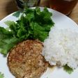 豆腐ハンバーグワンプレートズボラ飯!