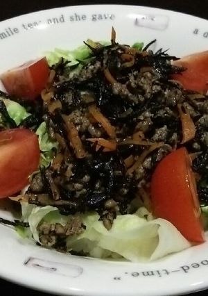 ひじきどんぶり-レシピのメイン写真