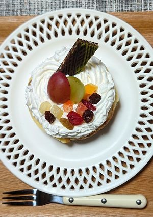 ヨウサマの減塩ぶどうのケーキ-レシピのメイン写真
