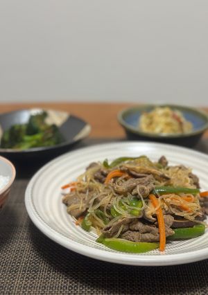 お弁当に◎ 牛肉と野菜のピリ辛炒め-レシピのメイン写真