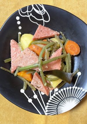 赤てんと芋づるの煮物-レシピのメイン写真