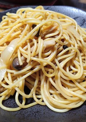 10分！簡単和風パスタ！醤油みりんバター-レシピのメイン写真