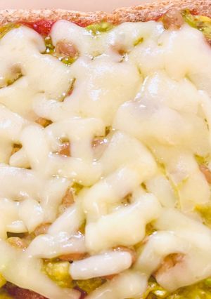 🥑アボカド•納豆•チーズ🧀オープンパン🍞-レシピのメイン写真