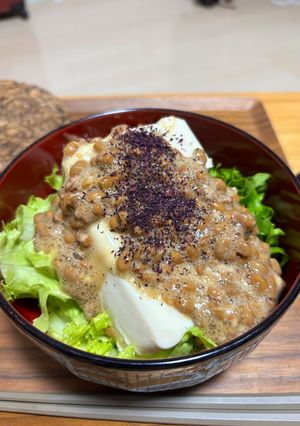 豆腐納豆サラダ-レシピのメイン写真