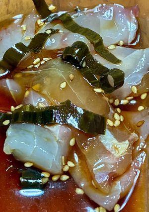 鯛の漬け-レシピのメイン写真