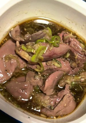 鶏レバーのうまねぎ塩-レシピのメイン写真