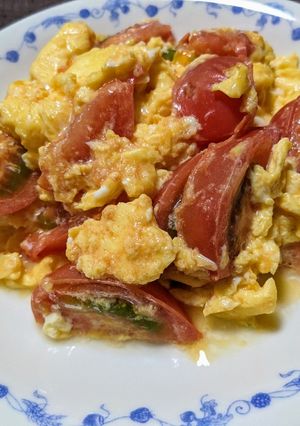 トマトと玉子の炒め物✱クミン風味-レシピのメイン写真