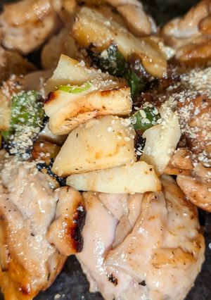 減塩 鶏ももタケノコ西京焼き-レシピのメイン写真