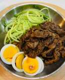 カンタン酢で汁無し韓国風冷麺（ビビン麺）