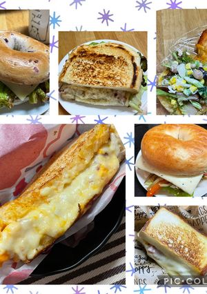 フライパンで作るおひとりさまホットサンド-レシピのメイン写真