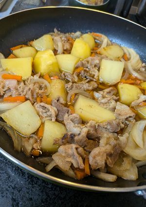簡単肉じゃが。麺つゆ使用-レシピのメイン写真
