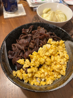 朝ごはんの二色丼-レシピのメイン写真