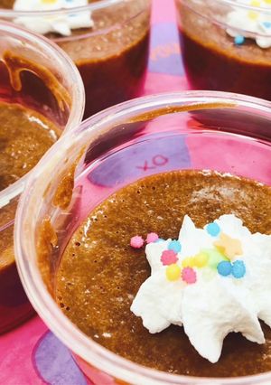 子供でも簡単に作れる⭐︎チョコプリン-レシピのメイン写真