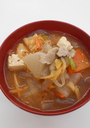 キムチ豚汁-レシピのメイン写真