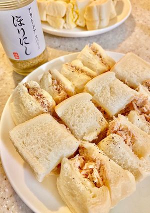 簡単に！ひとくちツナサンドイッチ-レシピのメイン写真
