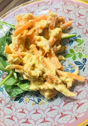 人参とサワークリームの簡単サラダ🥕-レシピのメイン写真