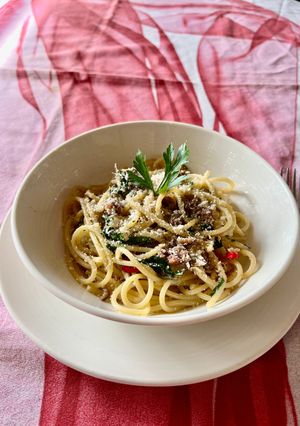 アンチョヴィ・パスタ-レシピのメイン写真