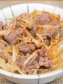 新生姜の牛丼-レシピのメイン写真