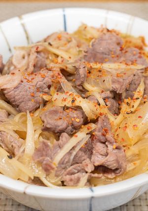 新生姜の牛丼-レシピのメイン写真