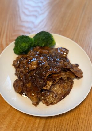 醤油麹で⭐︎豚肉のバルサミコ炒め-レシピのメイン写真