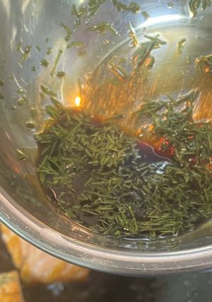 ディル醤油-レシピのメイン写真