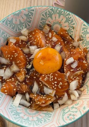 ご飯がすすむサーモン丼♡-レシピのメイン写真