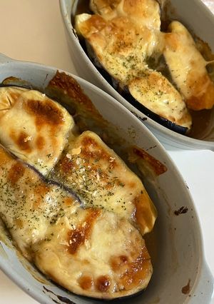 茄子の味噌チーズ焼き-レシピのメイン写真