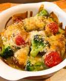 かぼちゃの煮付けリメイク！グラタン