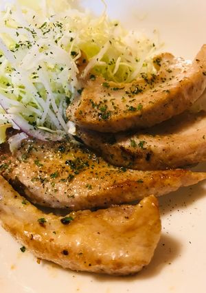 あっさり食堂●豚肉の塩レモン焼き-レシピのメイン写真