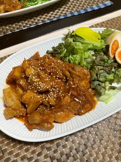 鶏肉のプルコギ風炒め-レシピのメイン写真