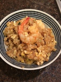 キノアご飯のエビチャーハン-レシピのメイン写真