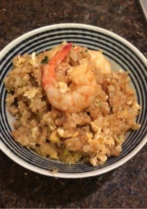 キノアご飯のエビチャーハン-レシピのメイン写真