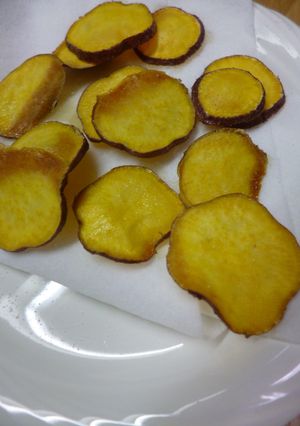 安納芋チップス(塩味)-レシピのメイン写真