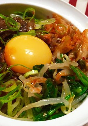 簡単なビビンバ丼☆材料少なめ！-レシピのメイン写真