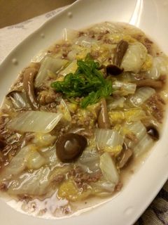 とろ~り*白菜と挽き肉の中華風煮-レシピのメイン写真