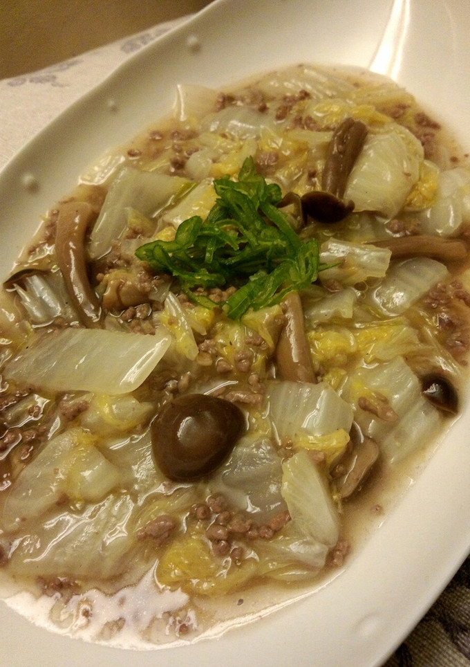とろ～り＊白菜と挽き肉の中華風煮-レシピのメイン写真