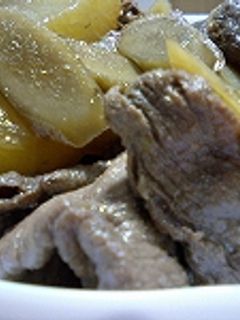 牛肉と牛蒡、大根の炒め煮-レシピのメイン写真