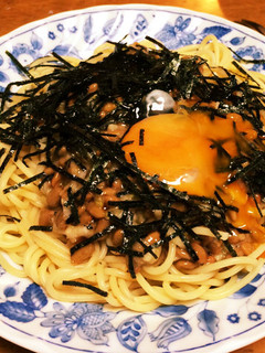 納豆ネバネバパスタ-レシピのメイン写真