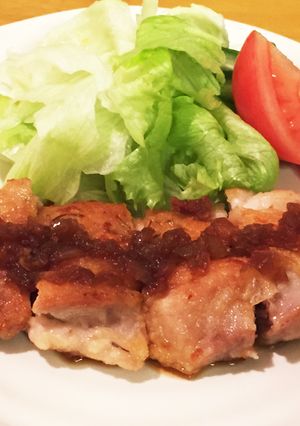 チキンステーキ♡オニオンソース-レシピのメイン写真